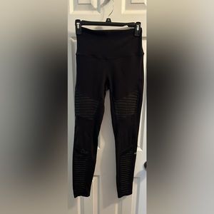 Alo yoga Moto leggings black size small